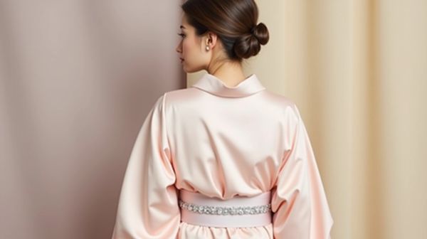 Un kimono en soie pour une élégance intemporelle