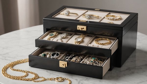 Les boîtes à bijoux : élégance et organisation à portée de main
