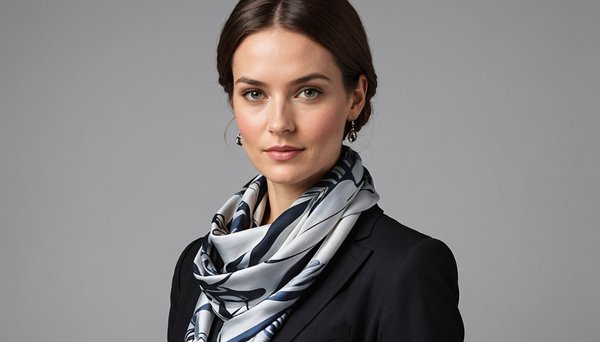Foulard carré en soie : l'élégance à portée de main